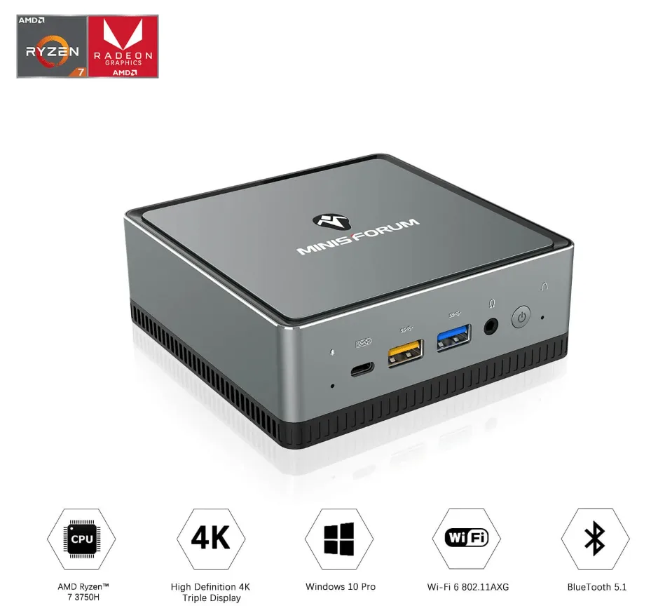 MINISFORUM UM700 16 GB DDR4 RAM 512 GB SSD - Image 2