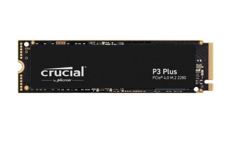 Crucial P3 Plus 500GB M.2 Nvme Pcie Gen 4.0