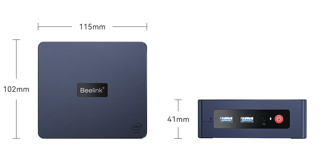 MiniPc Beelink Mini S11 128GB- N5095 - Image 4