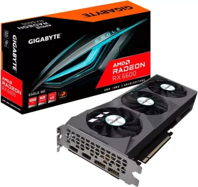 Tarjeta De Video Gigabyte Radeon RX 6600 Eagle 8G GDDR6