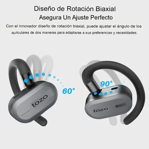 Tozo Openbuds, Auriculares Inalámbricos Ligeros Bt 5.2 Ipx6 - Image 2