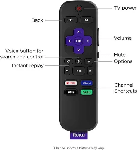 Roku 4k Express 4k+ 3941 De Voz 4k Negro Con 1gb De Memoria Ram - Image 3