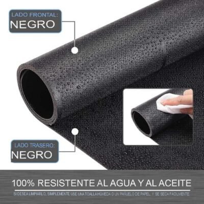 Desk Mat Knodel Alfombrilla Color Negro 80x40cm Padmouse - Image 3