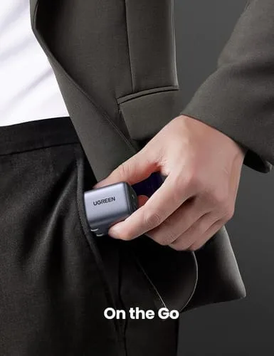 Cargador Ugreen Usb C De 35 W, Nexode 2 Puertos Gan Comparto - Image 8