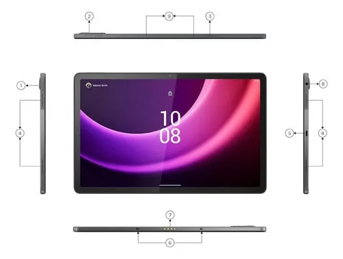 Tablet Lenovo Tab P11 2nd Gen 11.5' 128gb Ram 4gb Storm Gra - Image 3