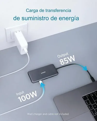 Adaptador Multipuerto Hub Usb Tipo C Anker 7 En 1 Pd 100w - Image 2