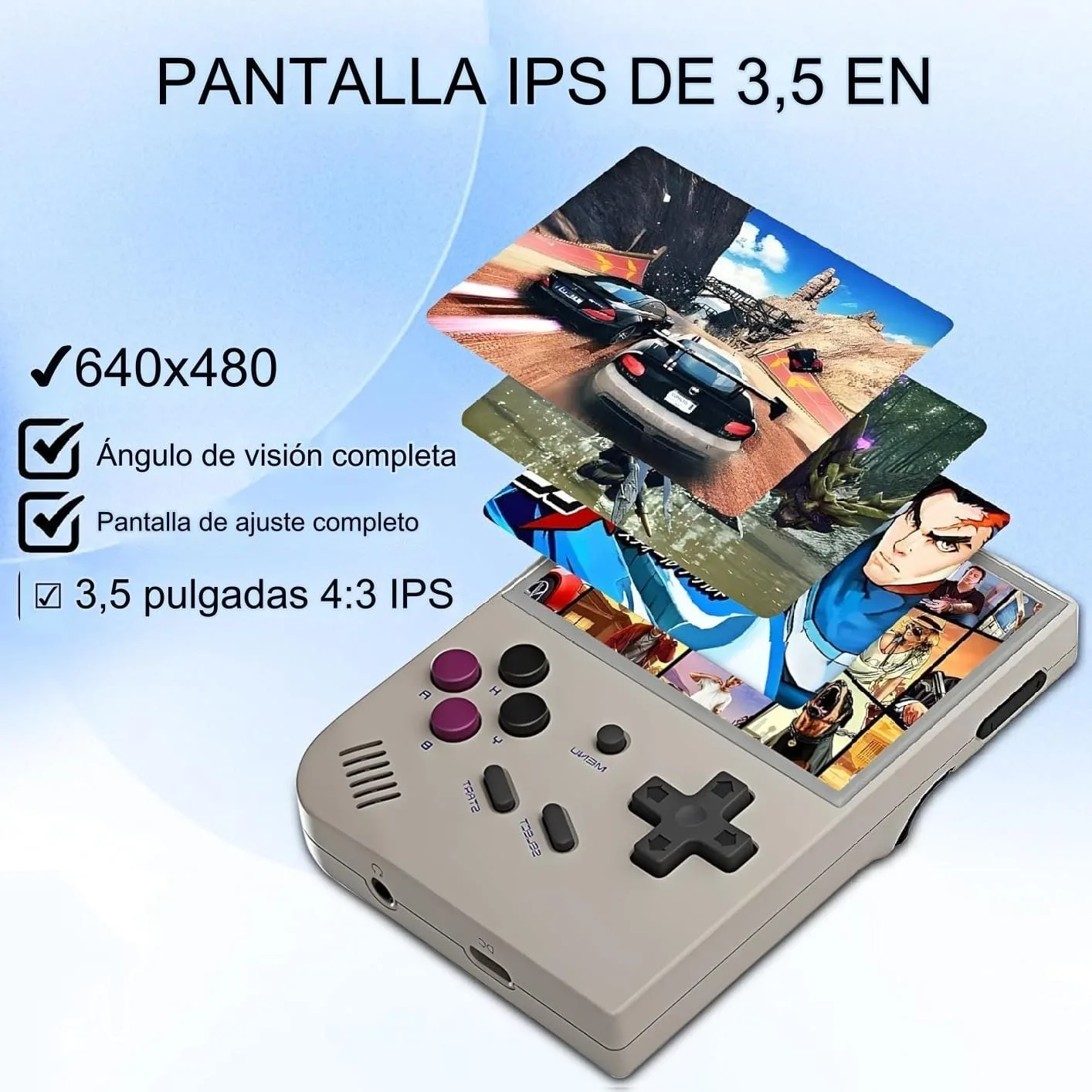 Consola retro Anbernic RG35xx 64GB con Funda Protectora - Image 3