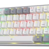 Teclado Mecánico Gaming Ergonómico Redragon K617 Fizz Rgb 60%