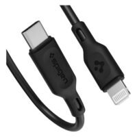 Cable Spigen Usb C a Lightning Pd Negro